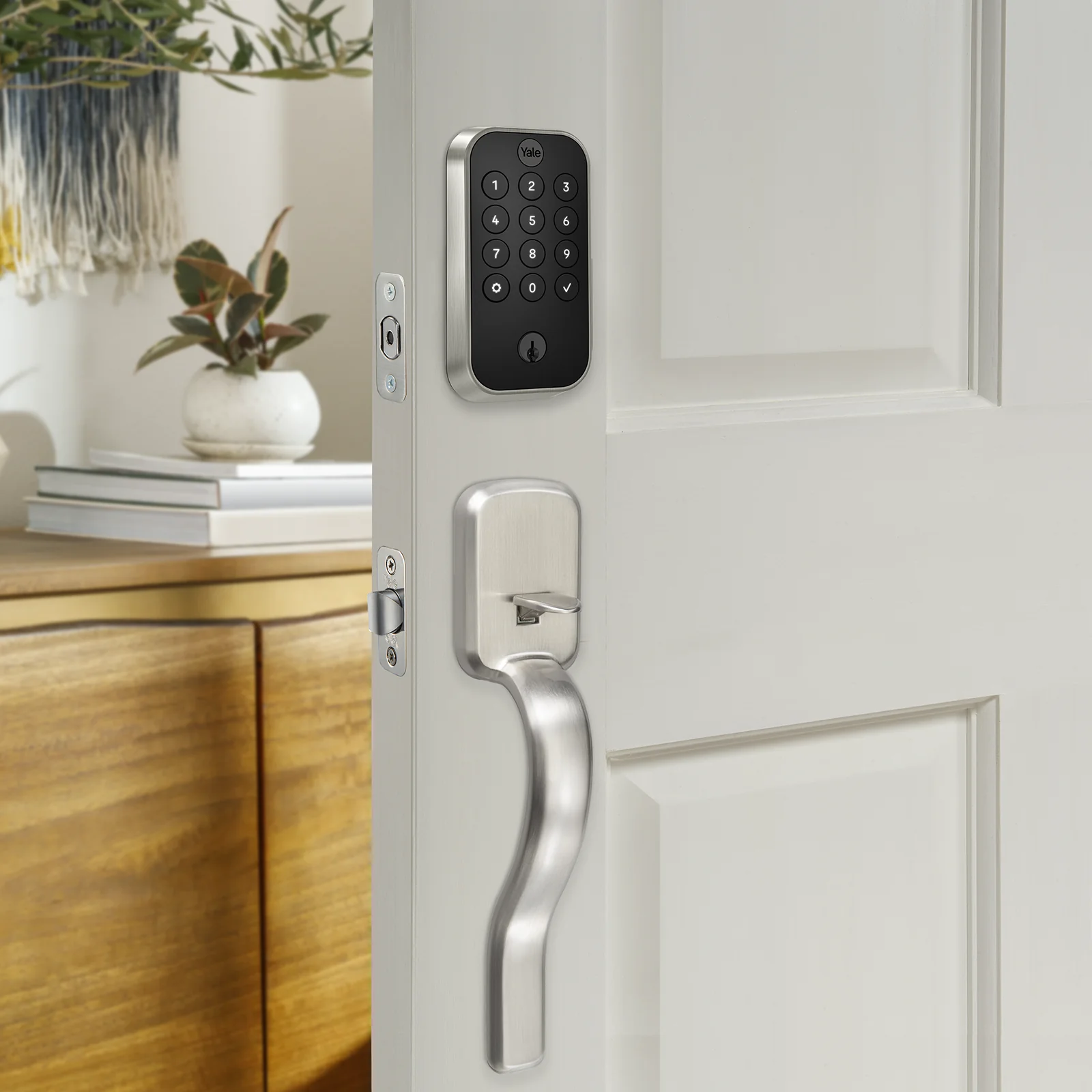 Ridgefield Handleset with Square Round Rosette - Image 3