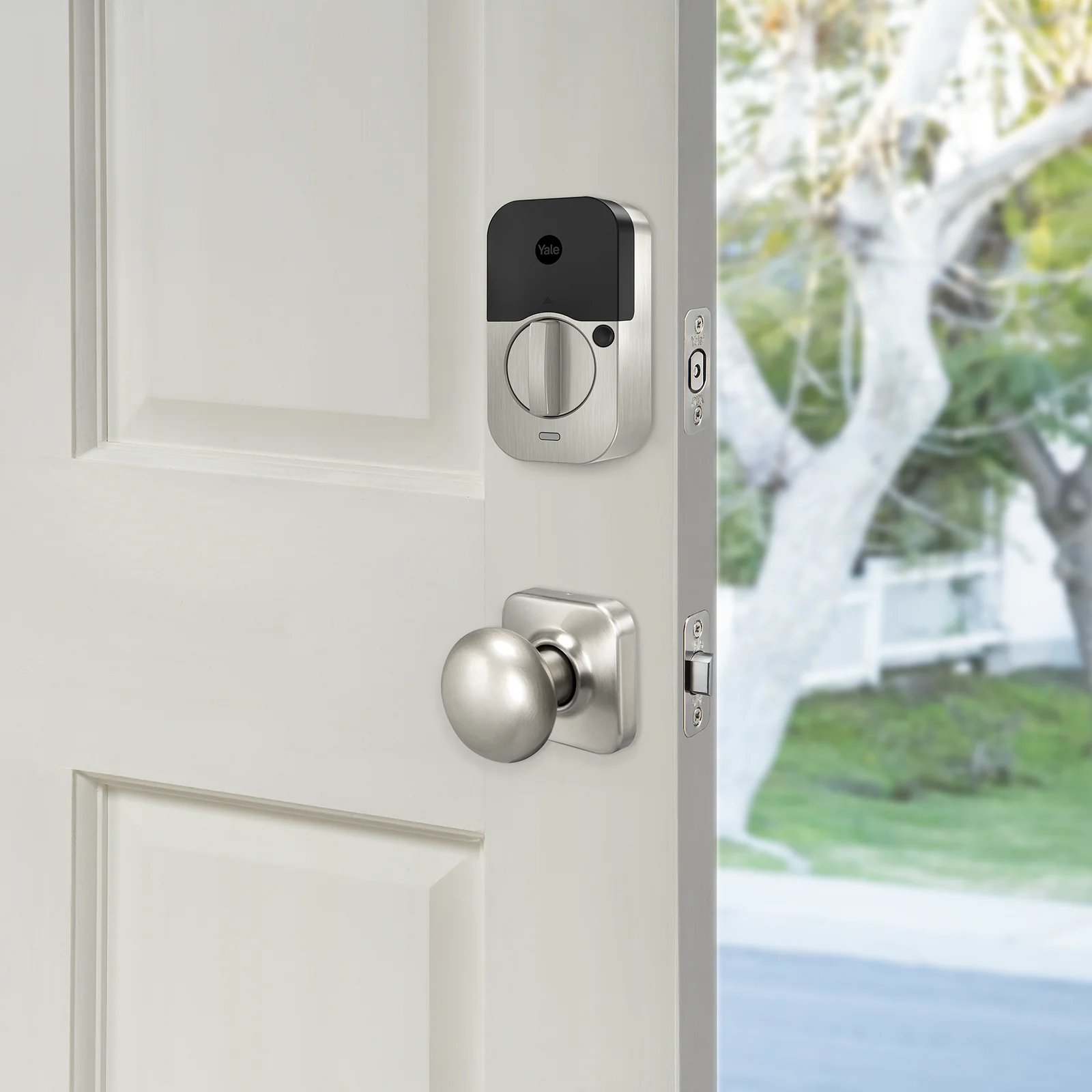 Ridgefield Handleset with Square Round Rosette - Image 4