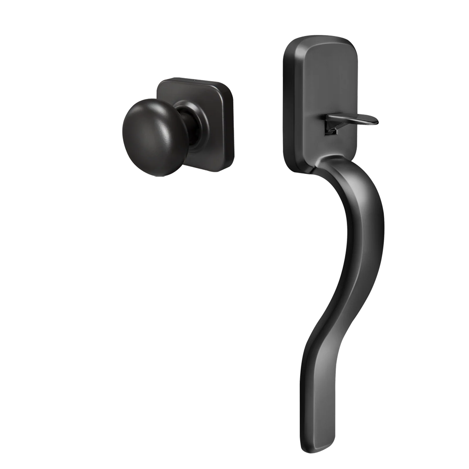 Ridgefield Handleset with Square Round Rosette - Image 5