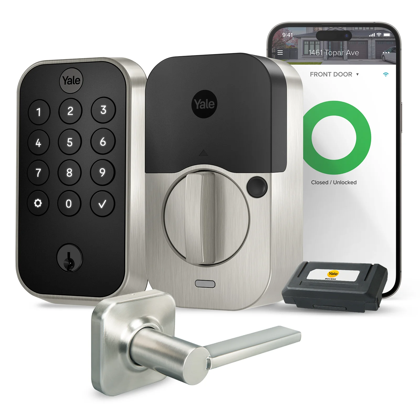 Yale Assure Lock 2 Keypad with Wi-Fi and Valdosta Lever