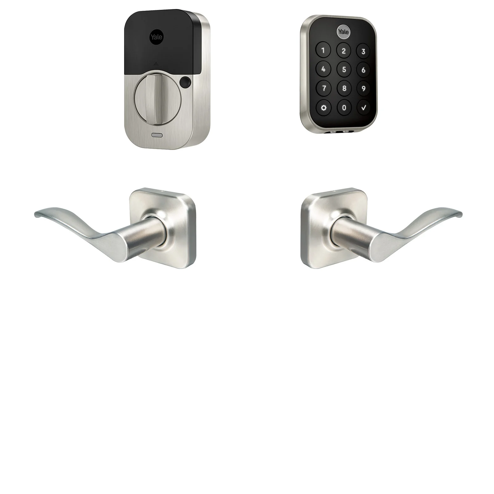 Yale Assure Lock 2 Touch Key-Free Keypad with Bluetooth and Norwood Lever - Image 3