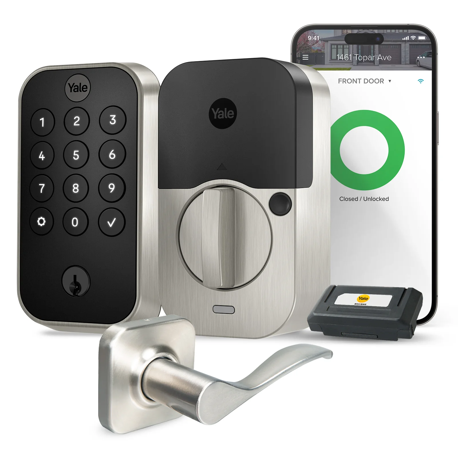 Yale Assure Lock 2 Touch Keypad with Wi-Fi and Norwood Lever